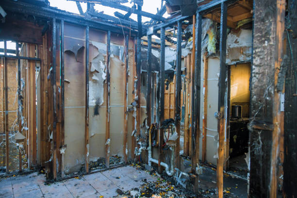 Professional Emergency Fire Cleanup technician working in Essington, PA